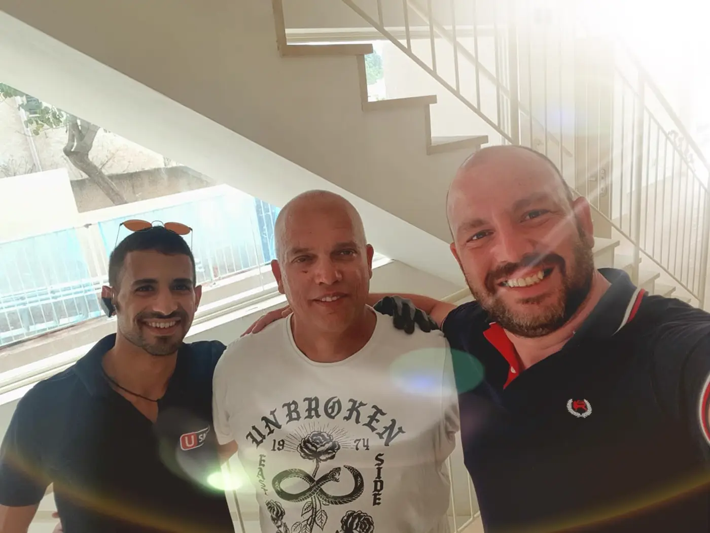 עם הצוות בפרויקט — Usmart